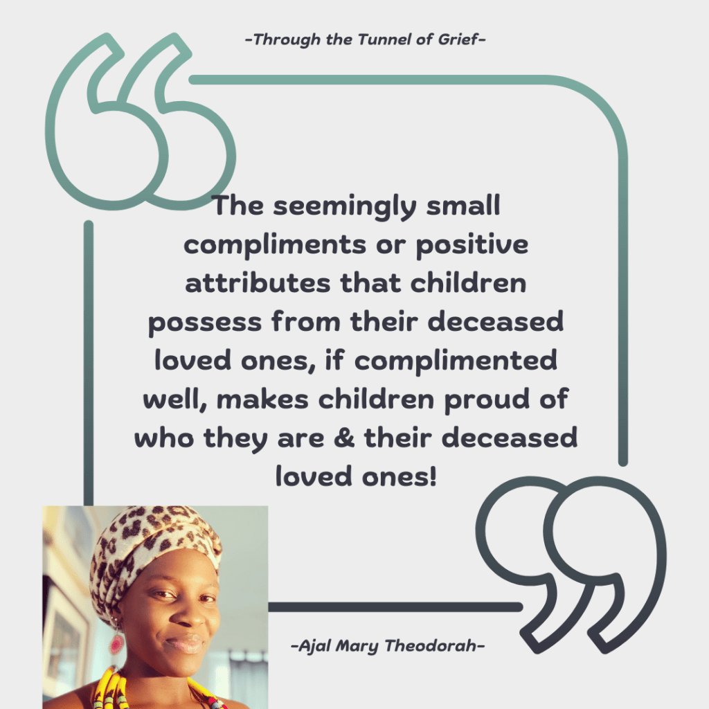 Positive attributes that children posses when complimented well, makes them proud of who they are and this aids help and shapes identity